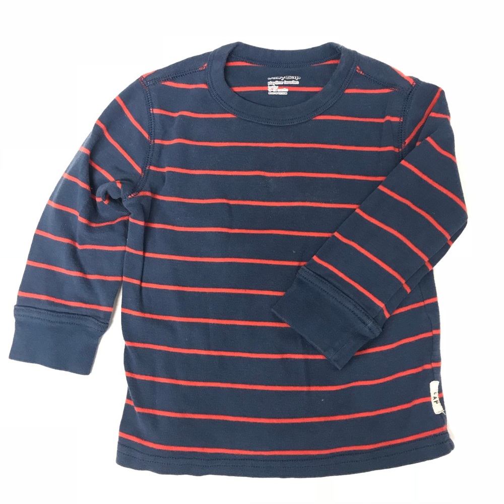 🤩 5 for $25! 🤩 Gap Blue & Red Striped Shirt